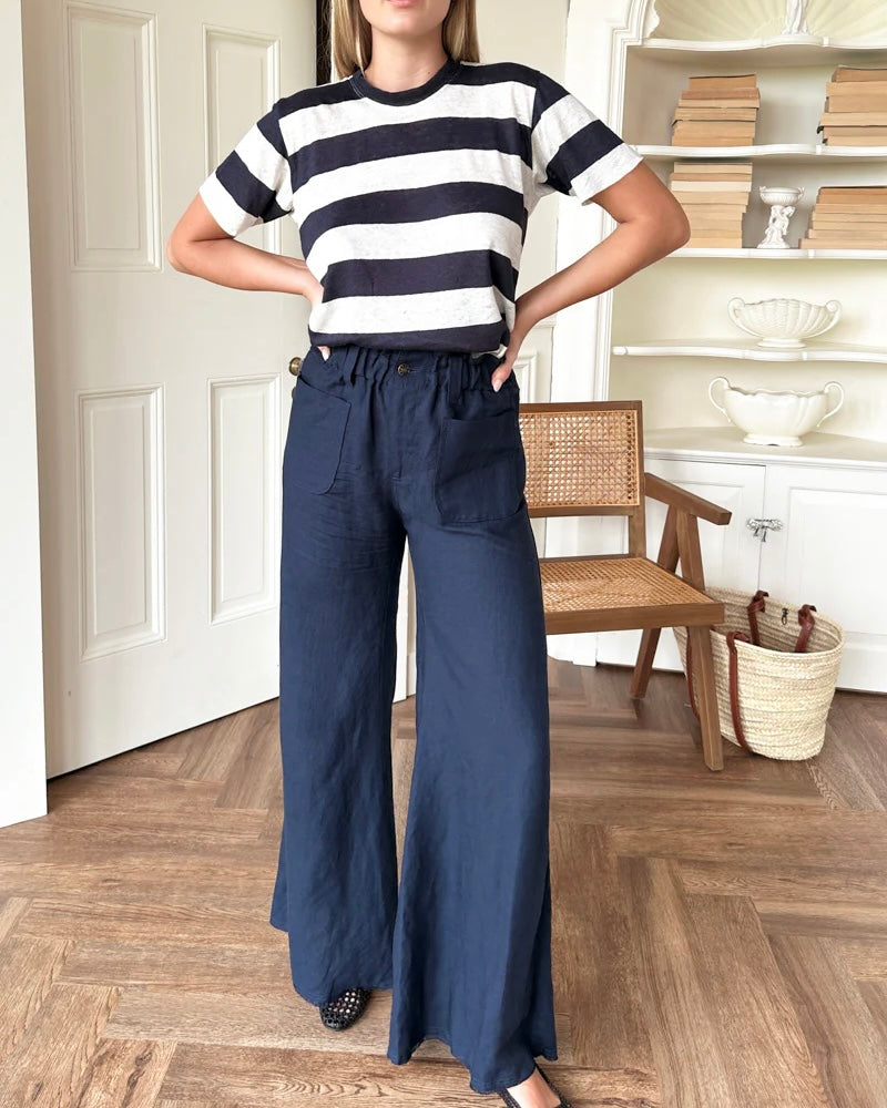 Emerson Fry Tulip Wide Leg Pants - Midnight – Monelle Vermont