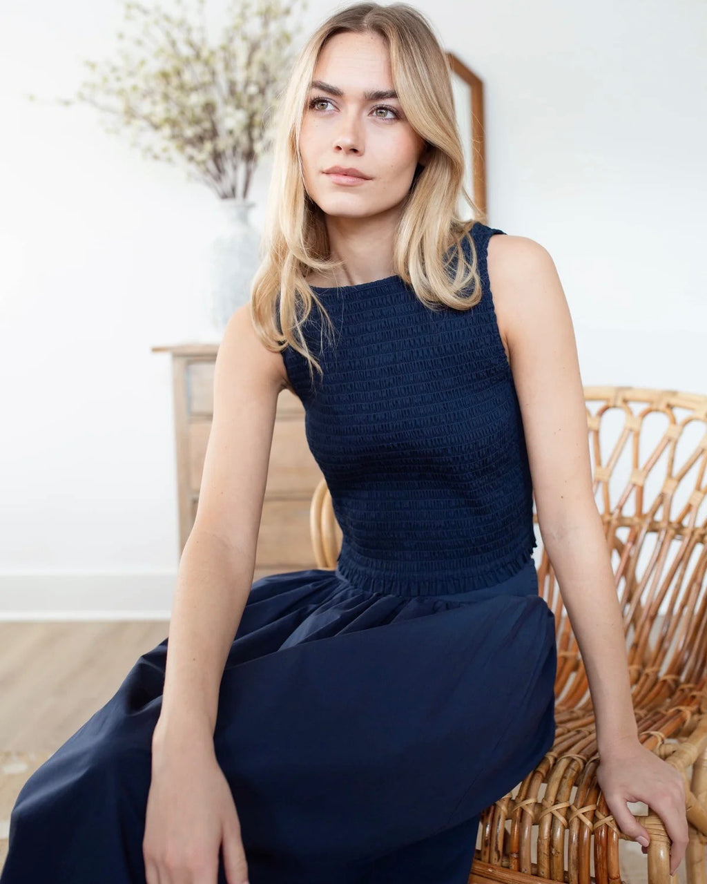 Marea Charlotte Skirt in Navy – Monelle Vermont