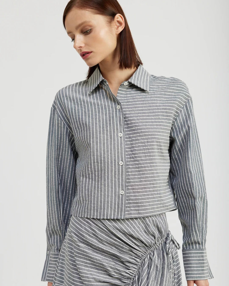 En Saison JJ Mixed Striped Top