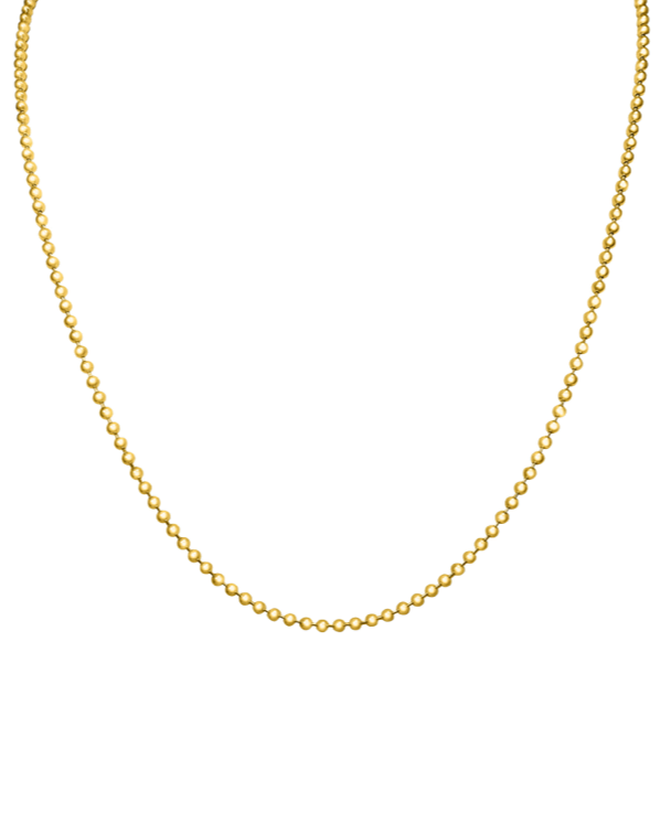 Lola Gold Ball 2mm 16" Chain