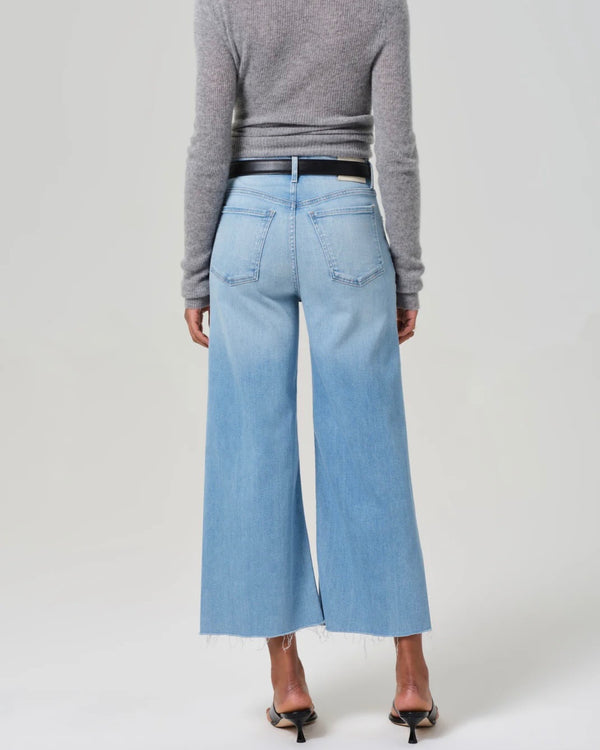 Citizens of Humanity Lyra Wide Leg Crop in Belmont