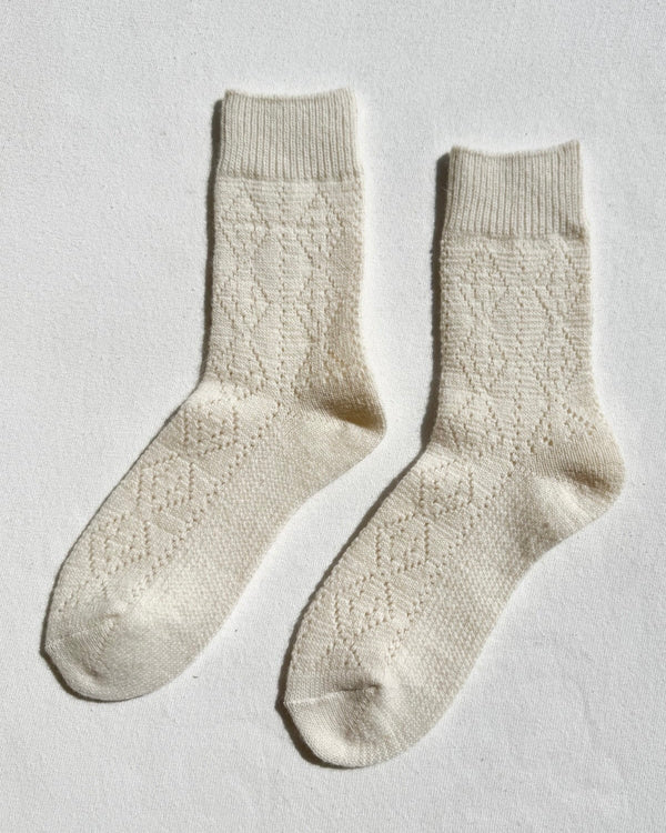 Le Bon Shoppe Cashmere Pointelle Socks