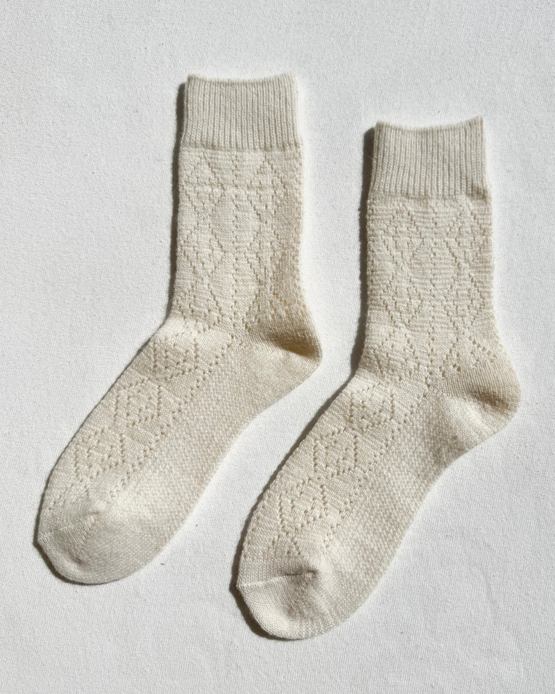Le Bon Shoppe Cashmere Pointelle Socks