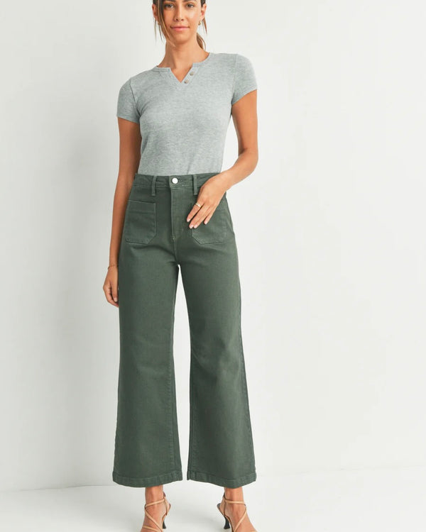 JBD Patch Pocket Wide Leg