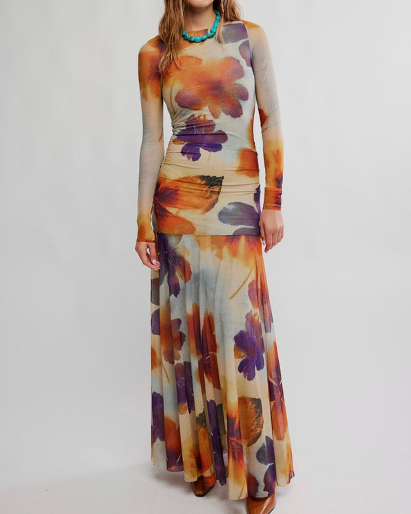 Free People Sunnei Maxi in Sunrise Combo