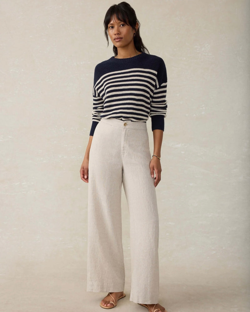 Faherty Sun Strider Linen Pant