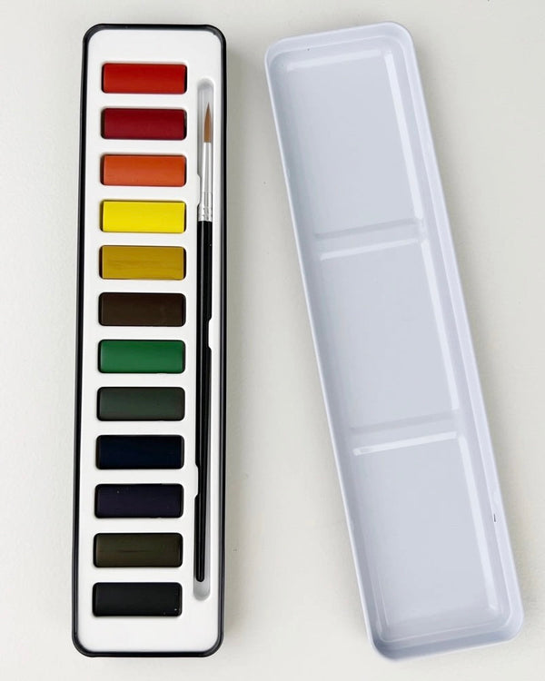 Emily Lex Studio Watercolor Paint Set with Brush