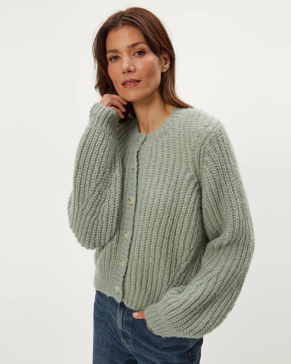 Michael Stars Lumi Crew Neck Cardigan