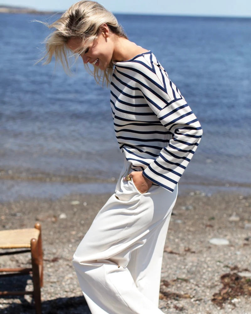 Emerson Fry Bateau Navy Stripe