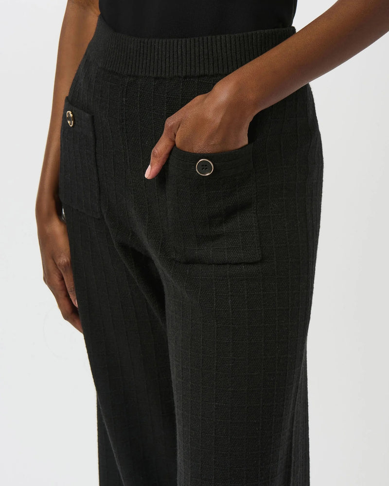 Joseph Ribkoff Sweater Knit Straight Leg Pants