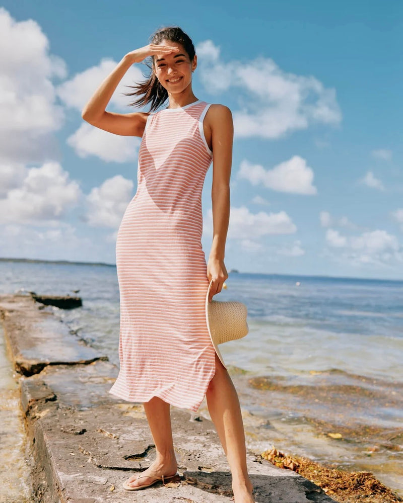 Southern Tide Sun Farer Stripe Midi Dress