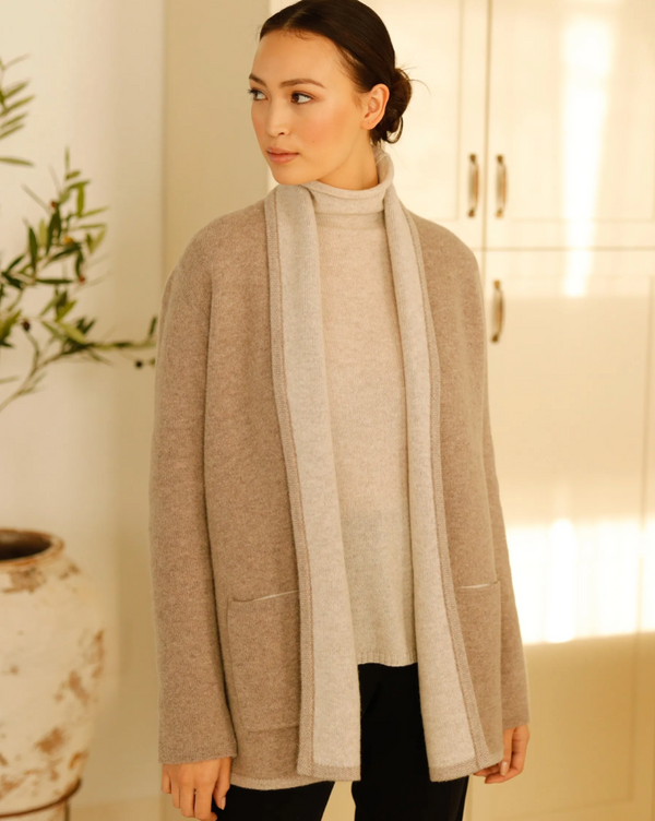 Alashan Merino Reversible Shawl Jacket