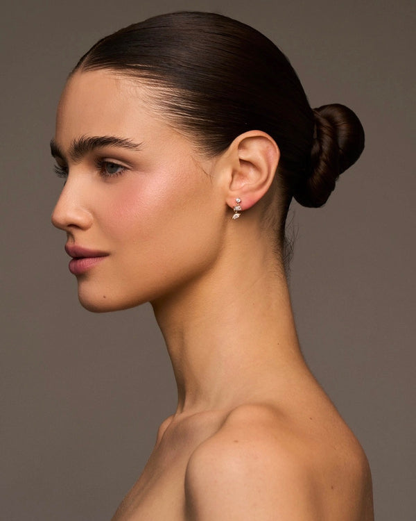 Mavis Trio Studs - Gold