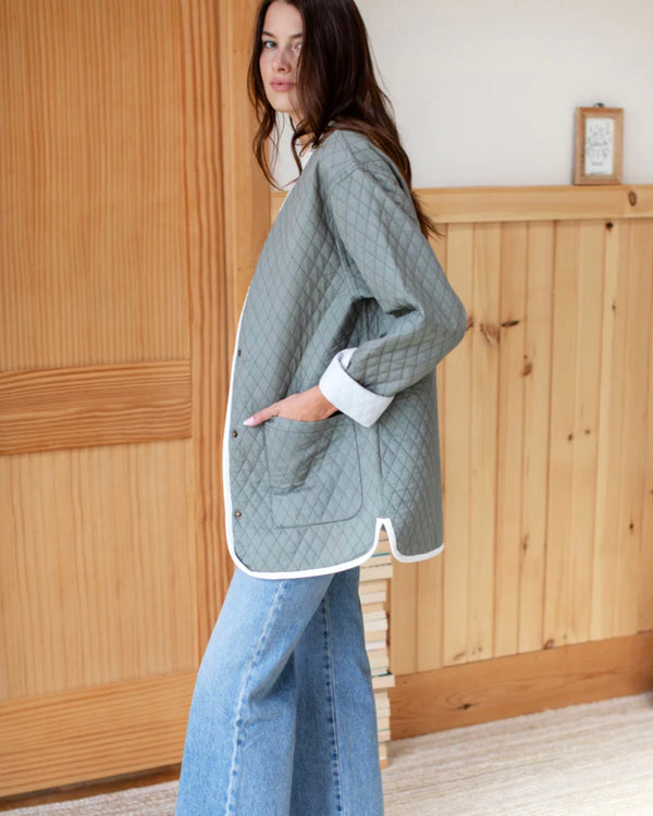 Emerson Fry India Quilted Coat