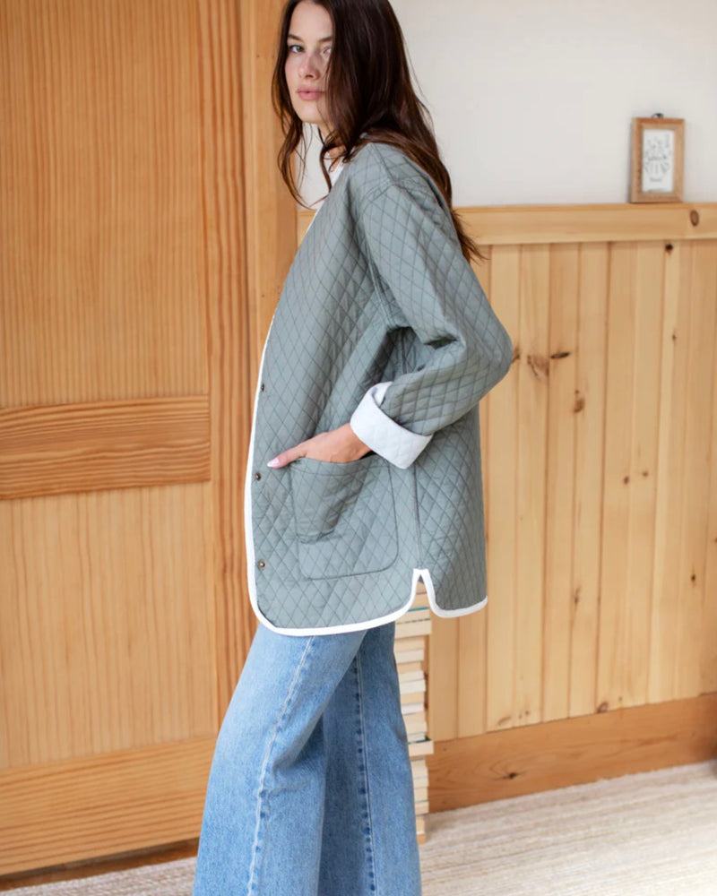 Emerson Fry India Quilted Coat