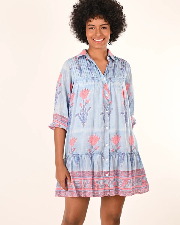 Salrosa Henry Mini Dress
