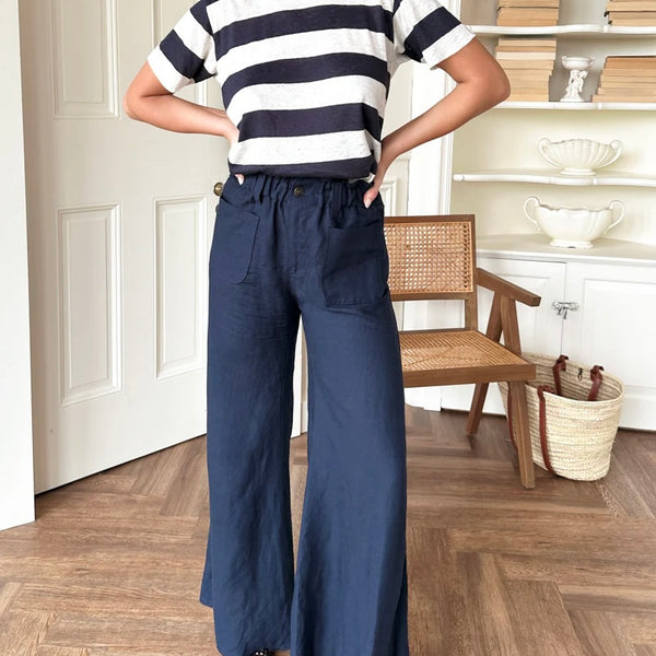 Emerson Fry Tulip Wide Leg Pants - Midnight – Monelle Vermont
