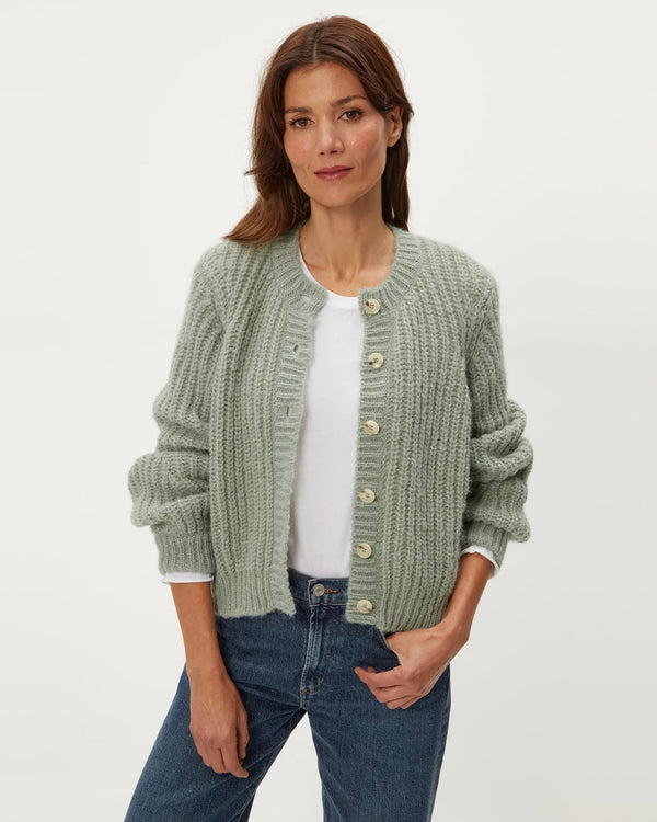 Michael Stars Lumi Crew Neck Cardigan