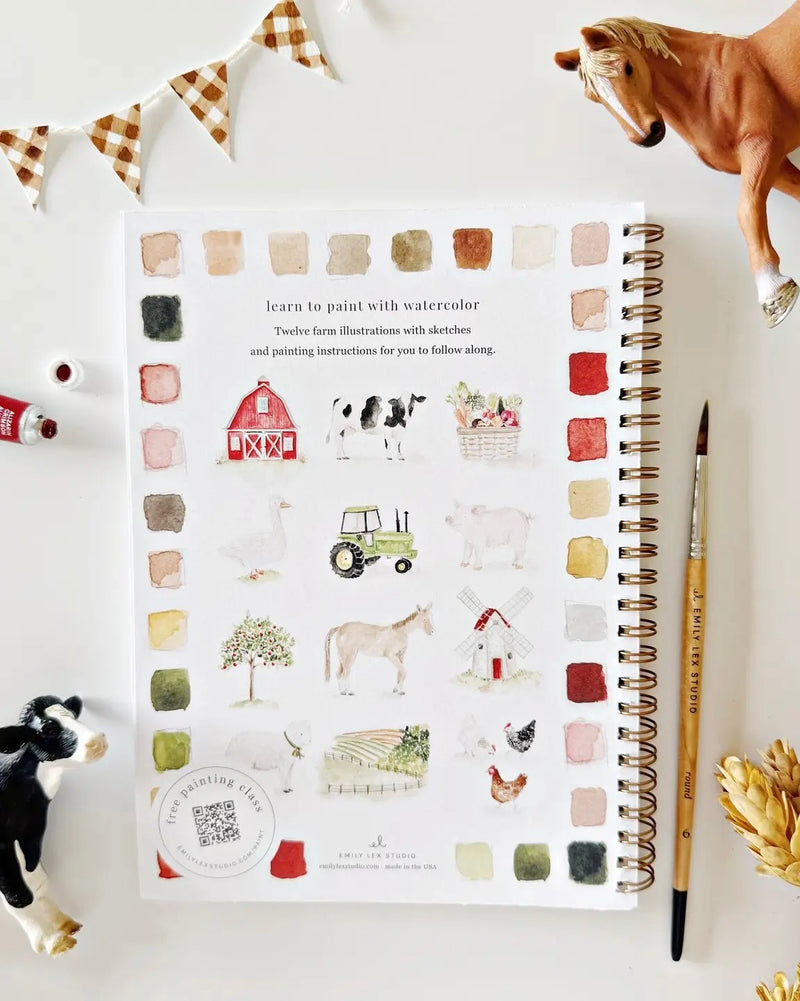 Emily Lex Studio Watercolor Workbook