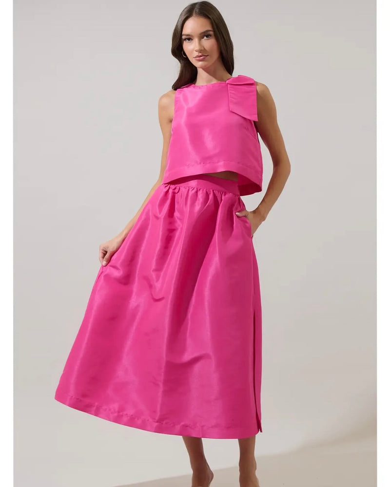 Sugarlips Hestia Caryn Maxi Skirt in Fuschia