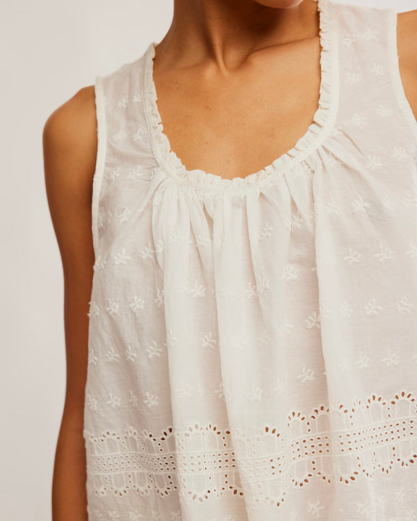 Free People Marina Eyelet Tank