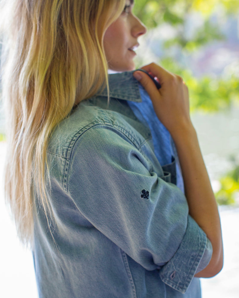 Marea Western Denim Shirt