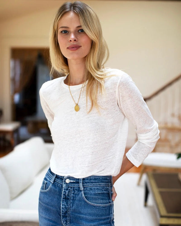 Emerson Fry Linen Crewneck