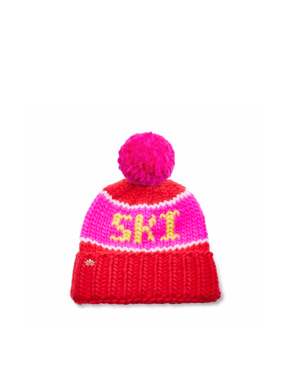 Lele Sadoughi The Ski Beanie - Red