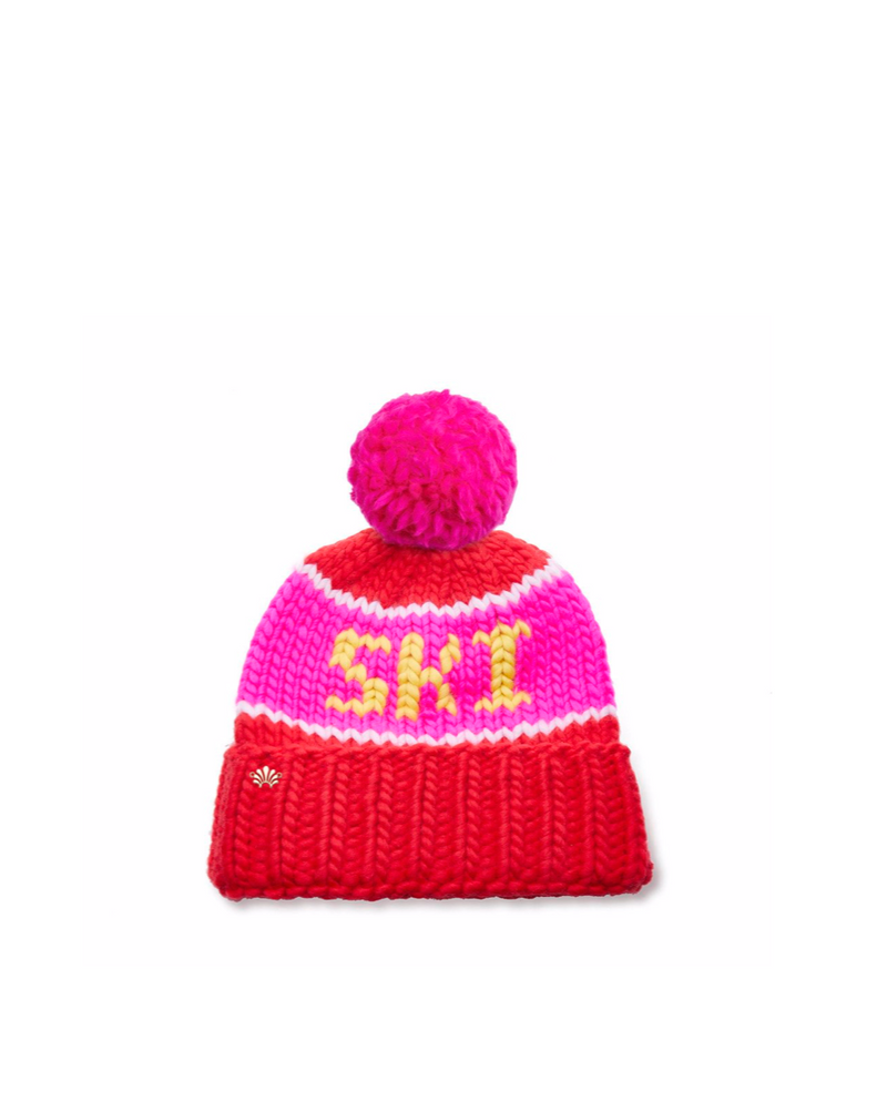 Lele Sadoughi The Ski Beanie - Red