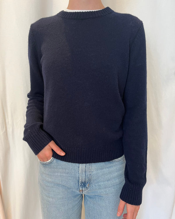 Alashan Cashmere Chloe Shrunken Crewneck