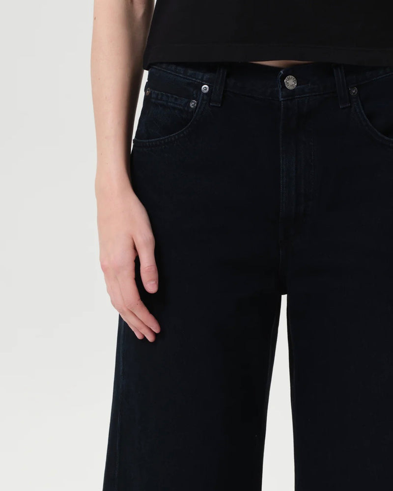 AGOLDE Low Curve Crop Jean in Crushed