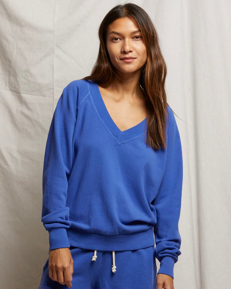 PWT Sinead Relaxed French Terry V-Neck Sweatshirt