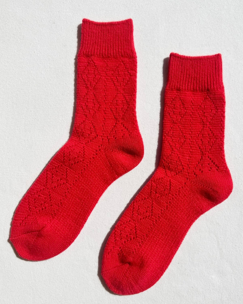 Le Bon Shoppe Cashmere Pointelle Socks