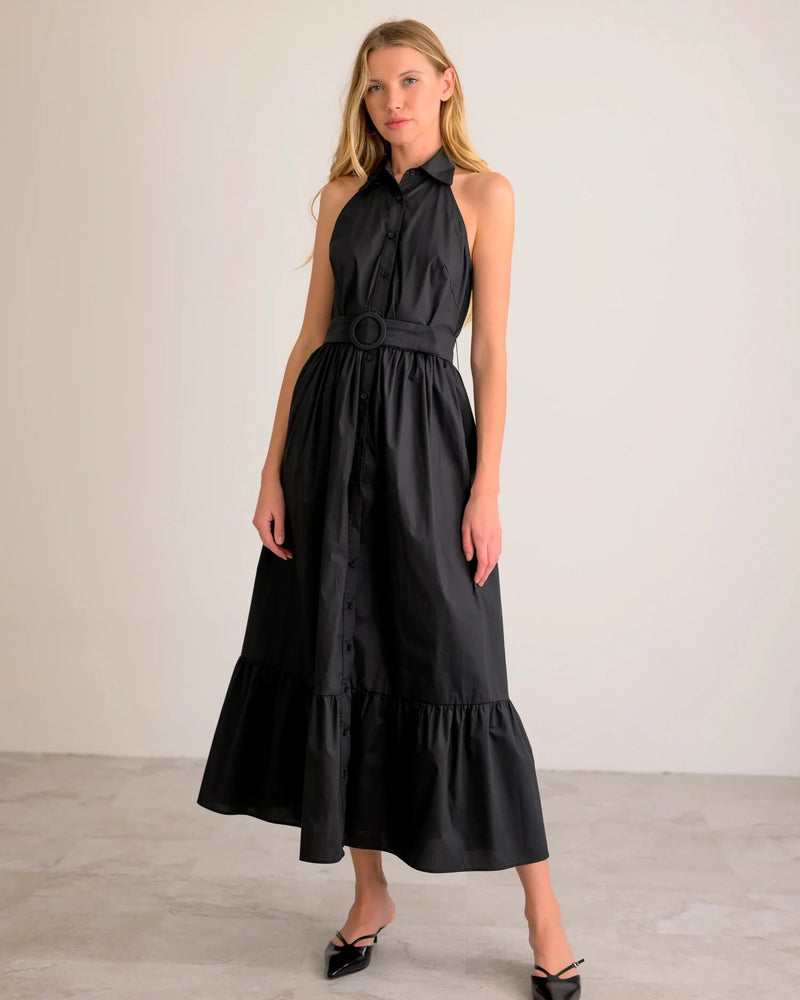 Lavender Brown River Dress
