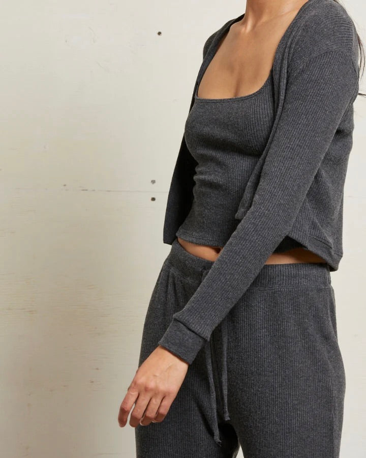 PWT Kelsey Sweater Rib Cardigan