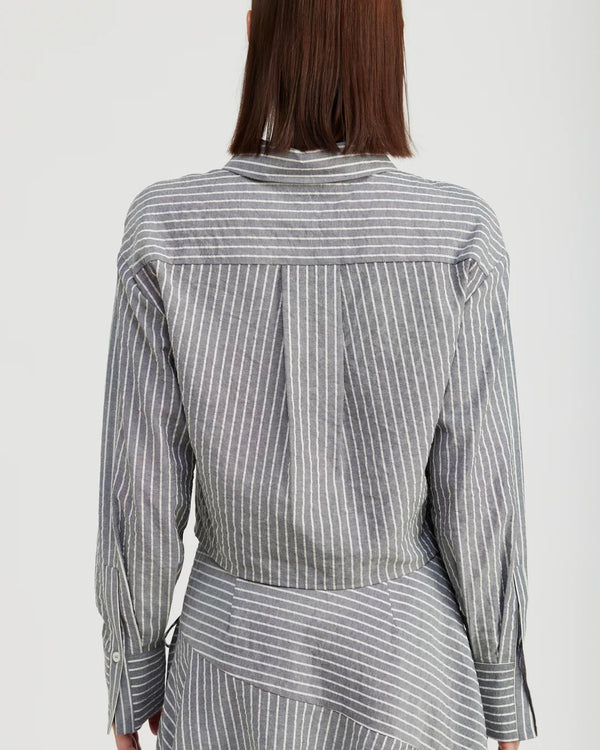 En Saison JJ Mixed Striped Top