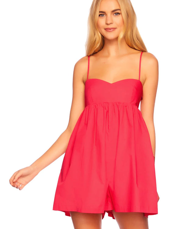 Susana Monaco Poplin String Romper