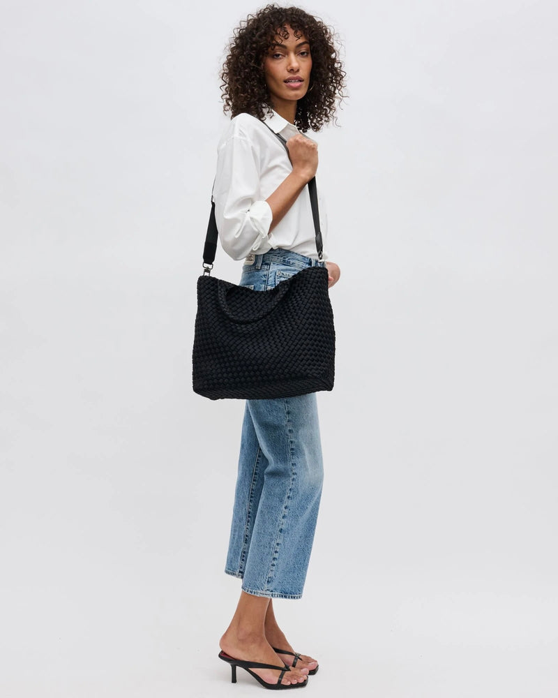 Sol and Selene Sky's The Limit Medium Woven Neoprene Tote