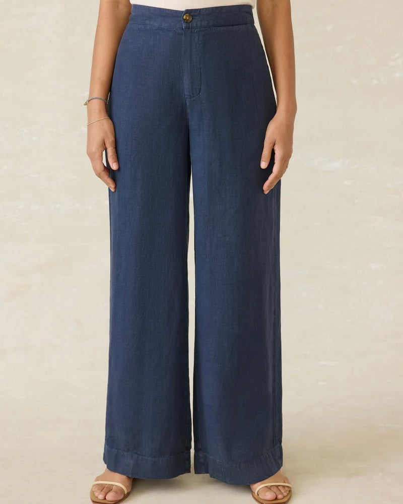 Faherty Sun Strider Linen Pant