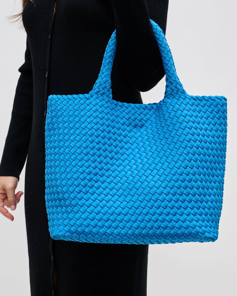 Sol and Selene Sky's The Limit Medium Woven Neoprene Tote