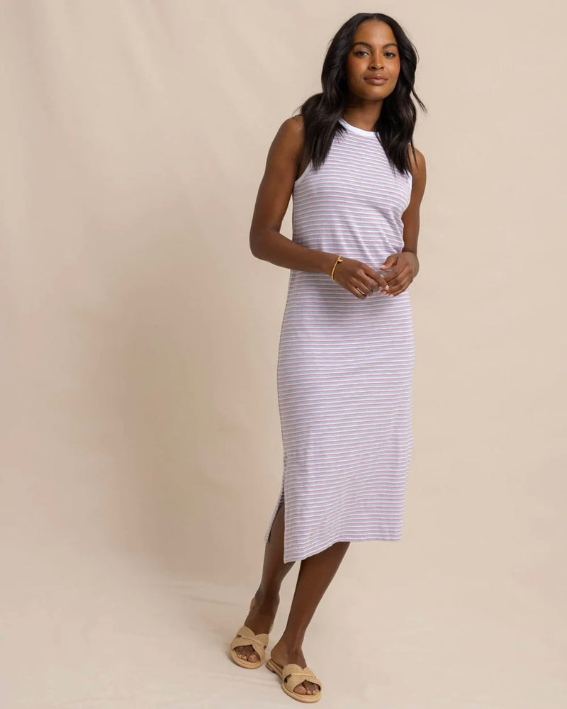 Southern Tide Sun Farer Stripe Midi Dress