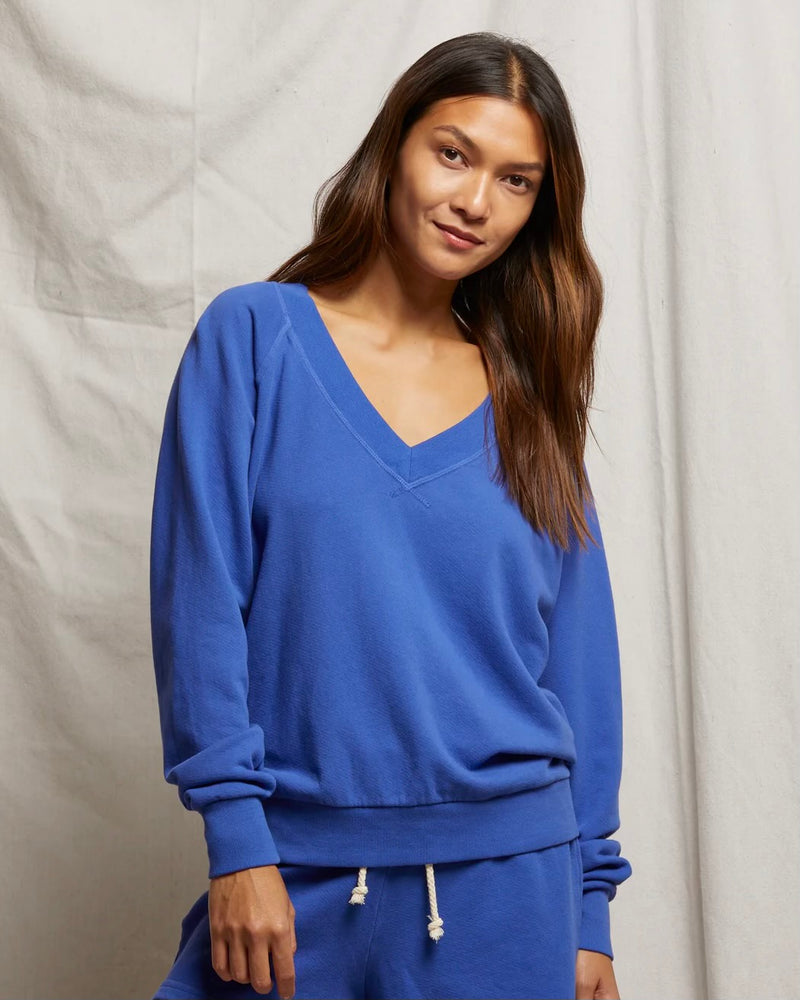 PWT Sinead Relaxed French Terry V-Neck Sweatshirt