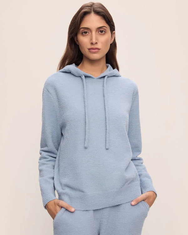 Eberjey Recycled Boucle Hoodie