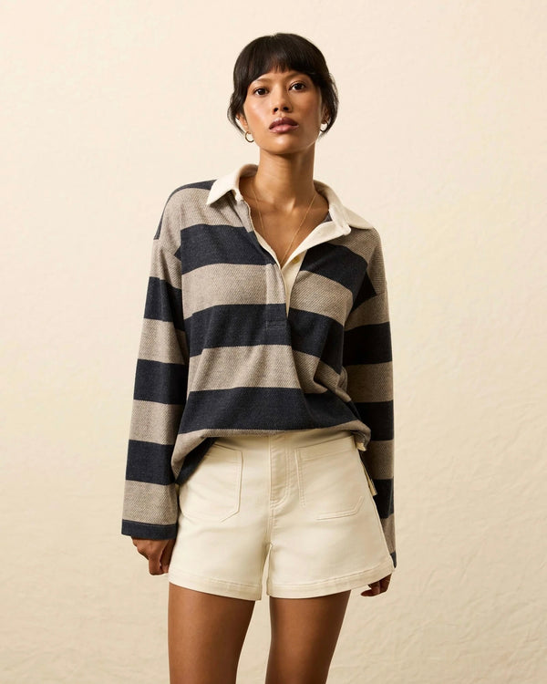 Faherty Legend Sweater Rugby Pullover