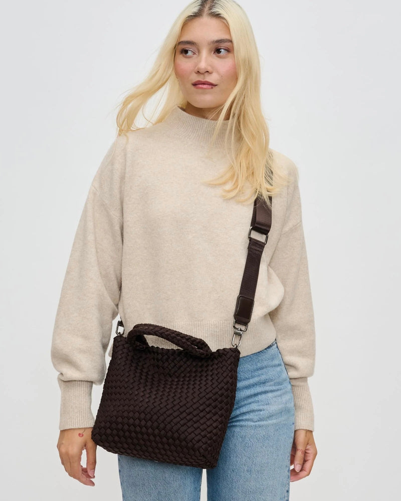 Sol and Selene Sky's The Limit Small Woven Neoprene Tote