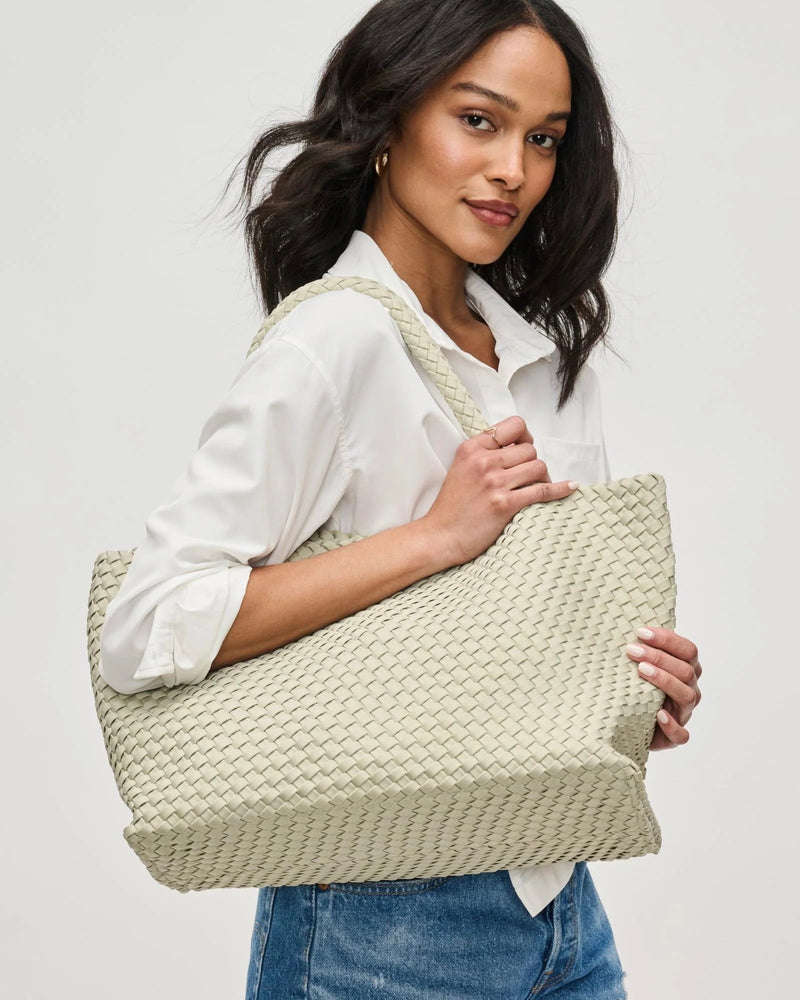 Sol and Selene Sky's The Limit Large Woven Neoprene Tote