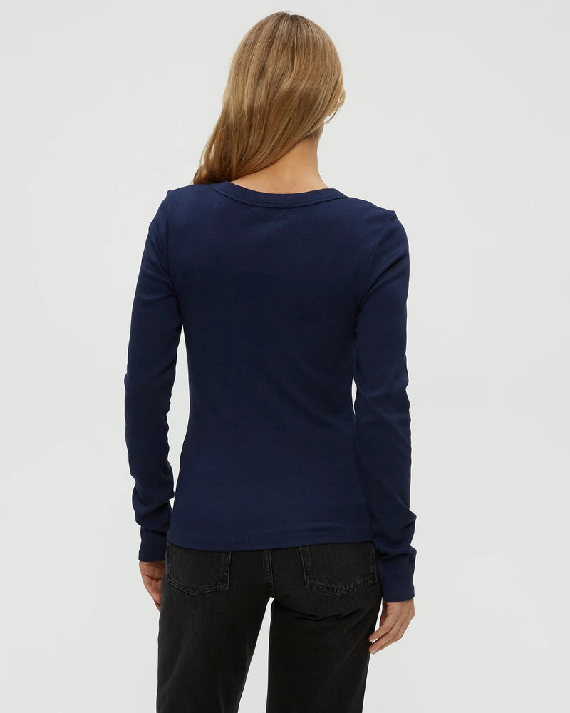 Michael Stars Zola Long Sleeve Crew Tee