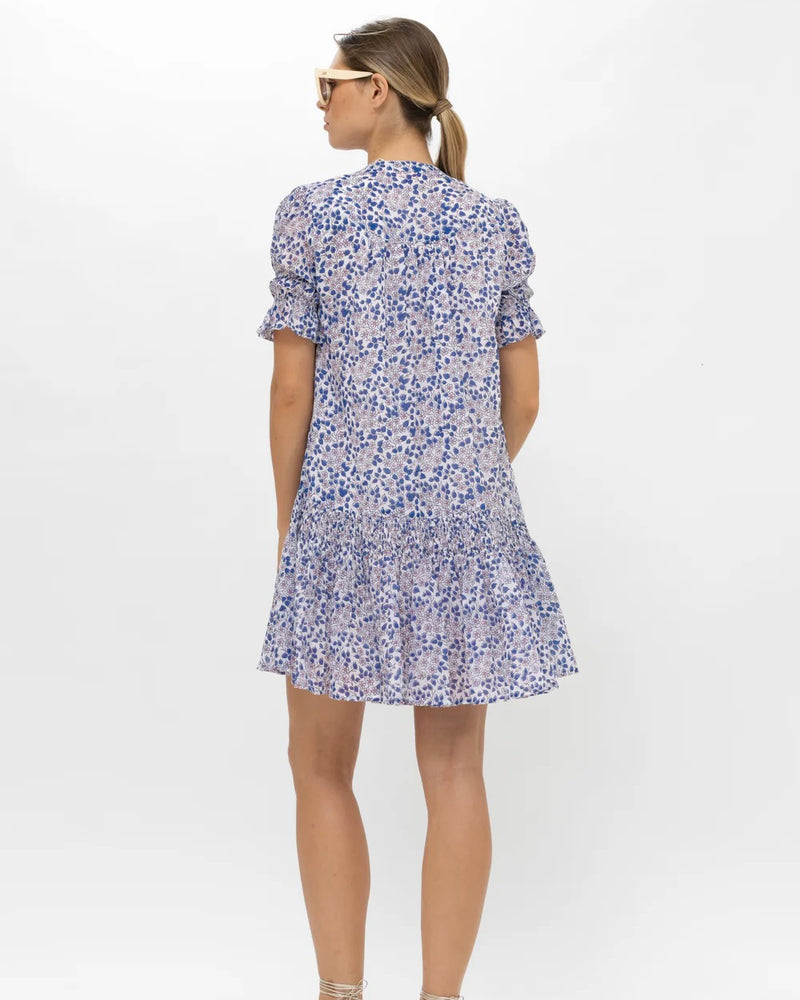 Oliphant Portland Blue Smocked Drop Mini