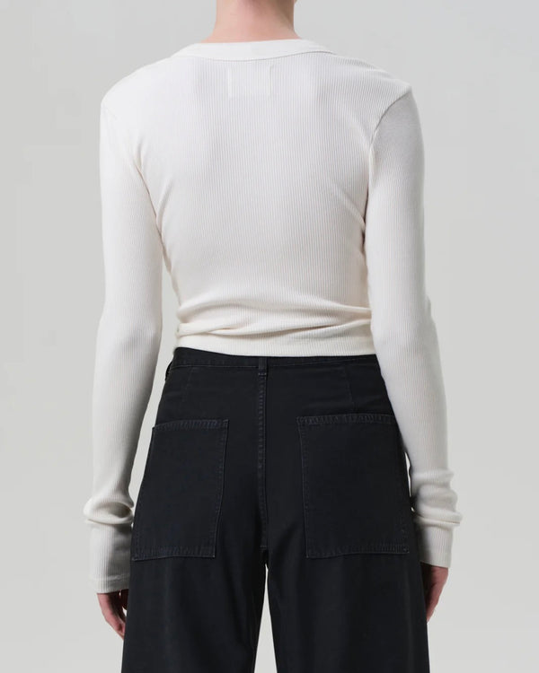Citizens of Humanity Varra Henley in Pashmina