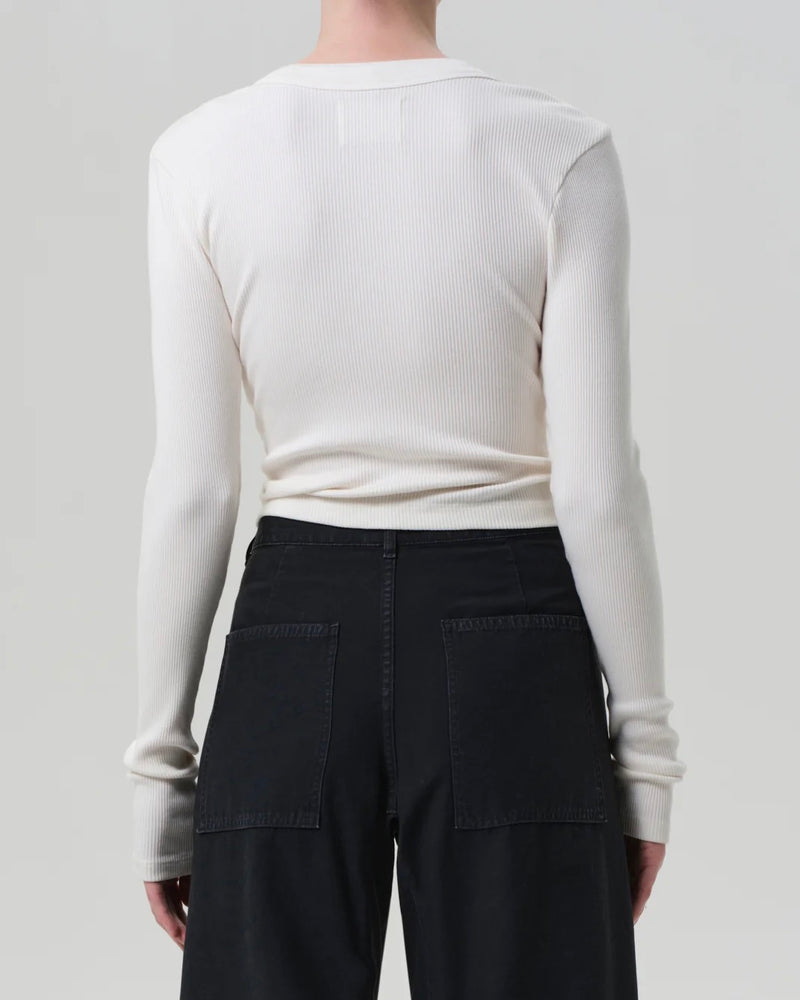 Citizens of Humanity Varra Henley in Pashmina